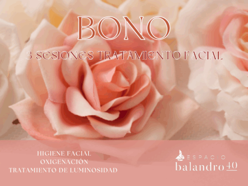 bono 3 sesiones facial
